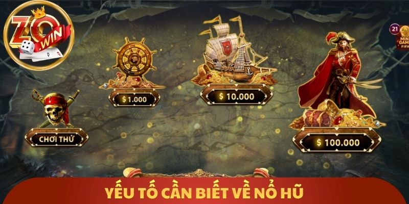 Yếu tố cần biết về nổ hũ